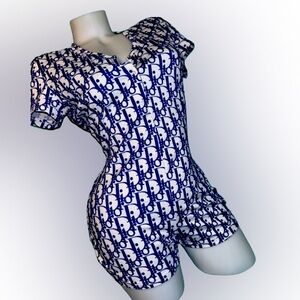 Dior Printed Romper